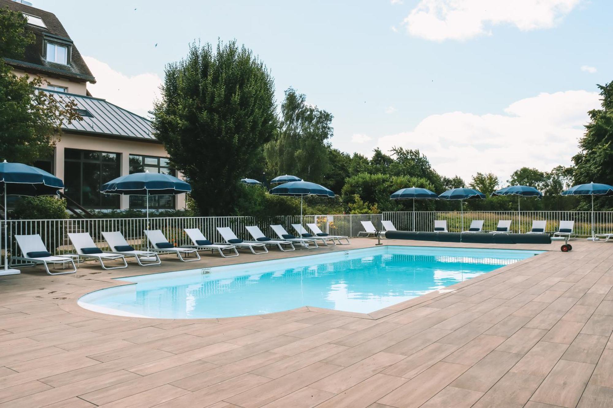 Hotel Les Jardins De Deauville Saint-Martin-aux-Chartrains Exterior foto